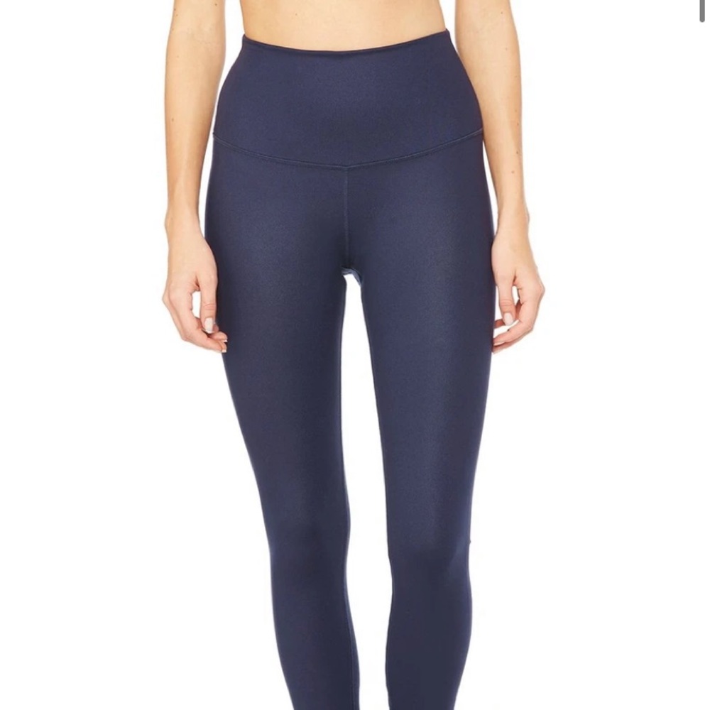 New Alo Yoga Navy Leggings